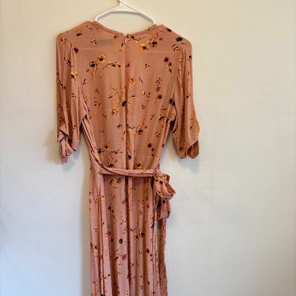 Faithfull the Brand Floral Peach Dress - Picture 3 of 11